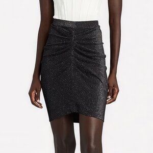IRO Sargas Metallic Skirt, FR 34/XS